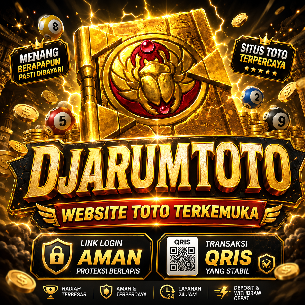 DJARUMTOTO Front Black 